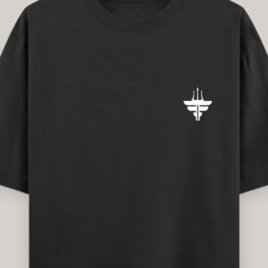 Fyuno Essential Black Oversized T-Shirt