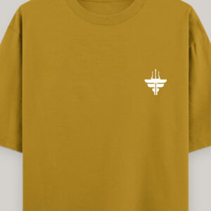 Fyuno Essential Mustard Yellow Oversized T-Shirt