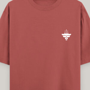 Fyuno Essential Coral Oversized T-Shirt