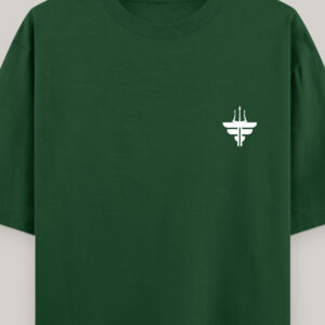 Fyuno Essential Bottle Green Oversized T-Shirt