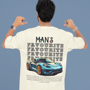 Man’s Favourite, Sports Car Oversized T-Shirt